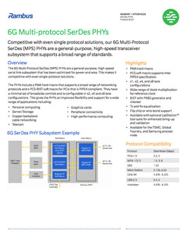 6G PHY Product Brief Cover