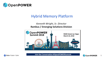 Hybrid Memory Platform Presentation cover