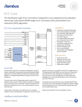 ECC Core Product Brief
