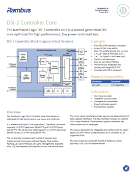 DSI-2 Controller Product Brief