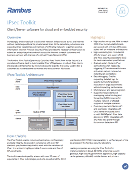 Download the IPsec Toolkit product brief