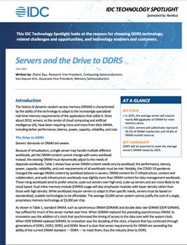 Download Servers and the Drive to DDR5