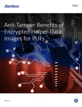Download Anti-Tamper Benefits of Encrypted Helper-Data Images for PUFs