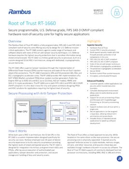 Download the Root of Trust RT-1660
