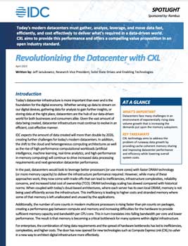 Revolutionizing the Datacenter with CXL