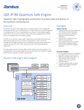 Download the QSE-IP-86 Quantum Safe Engine Product Brief